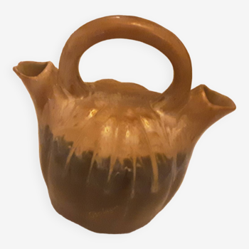 Alpho melon stoneware pitcher