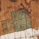 Table basse brésilienne signée Zoltan Vertes, années 50