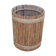 vintage rattan planter from the 50s