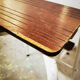Retractable foot step ladder