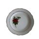 Plate with pink roses Digoin