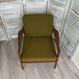 Scandinavian teak armchair 1960