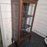 Antique library in Louis XV style made of mahogany.