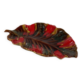 Plat "feuille" Vallauris