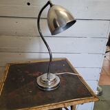 Table lamp chromed metal of the 50s