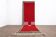 Handwoven natural wool hallway rug size 75*300 cm