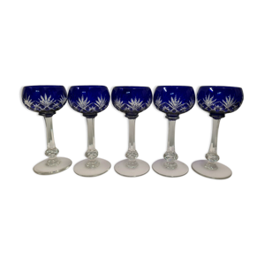 verres en cristal