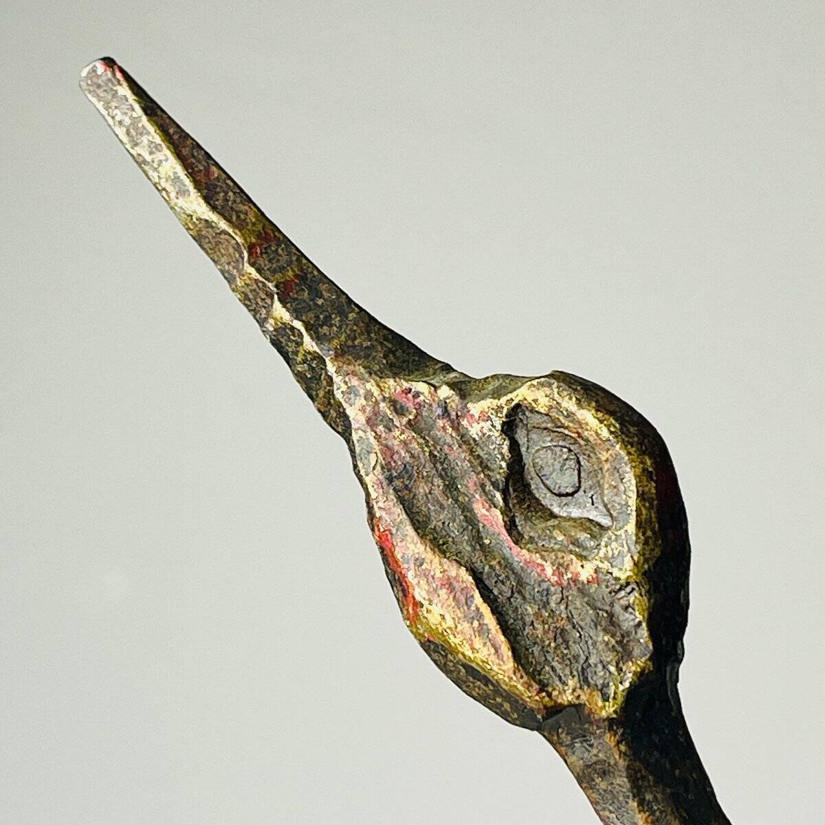 Salvino Marsura, brutalist bird sculpture, 1950s, iron