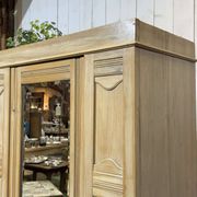 1950s English maple wardrobe