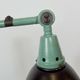 Green Industrial Workshop Desk Lamp by Curt Fischer for Midgard, 1950s