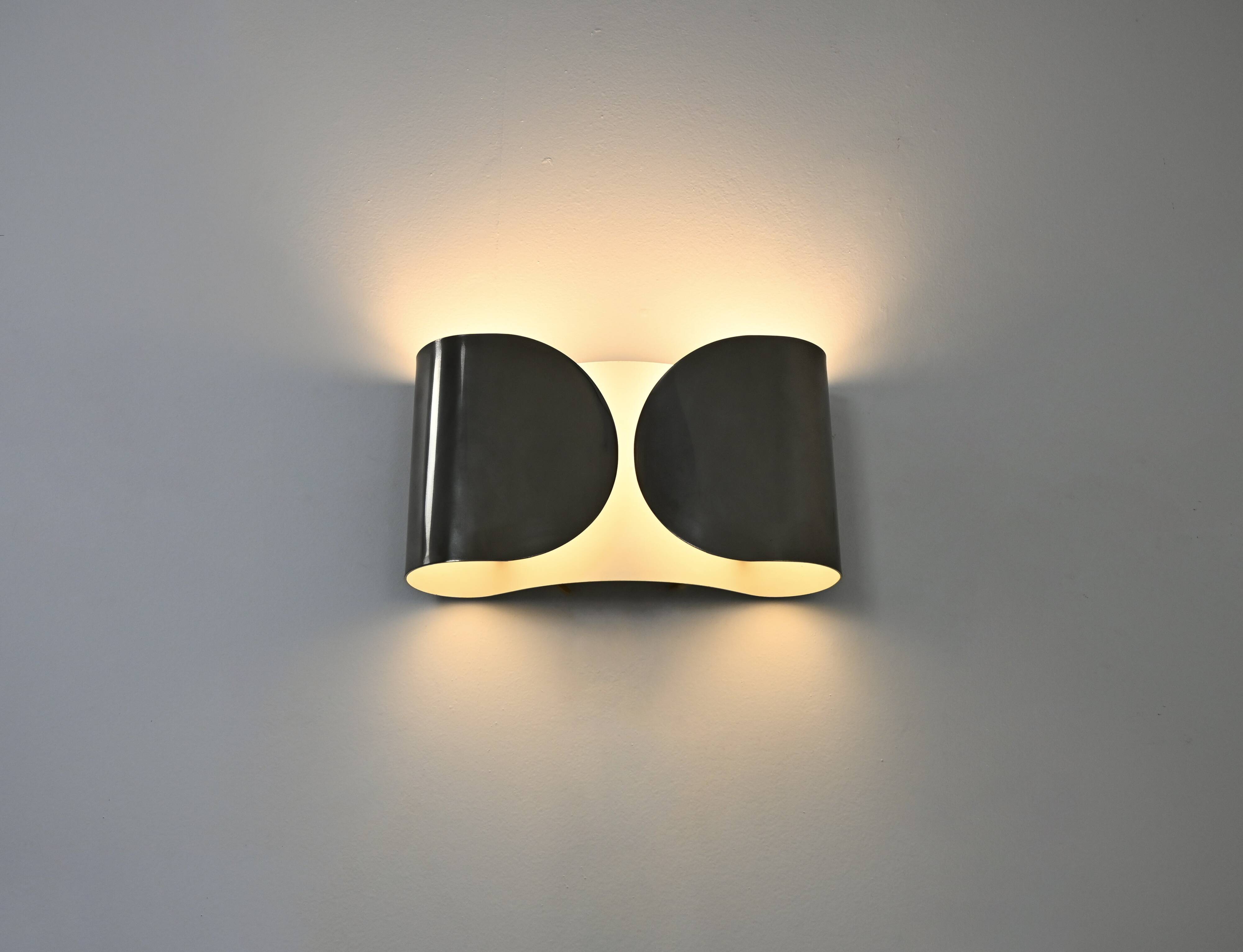 Wall lamp Foglio by Tobia & Afra Scarpa for Flos, 1960