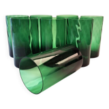 Set of eight Glasses 1970s