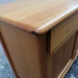 Enfilade Maison Seltz 1980 orme vintage