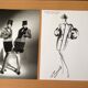 Guy Laroche of press at the end of the 1980s fashion illustration