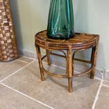 Rattan plant holder
