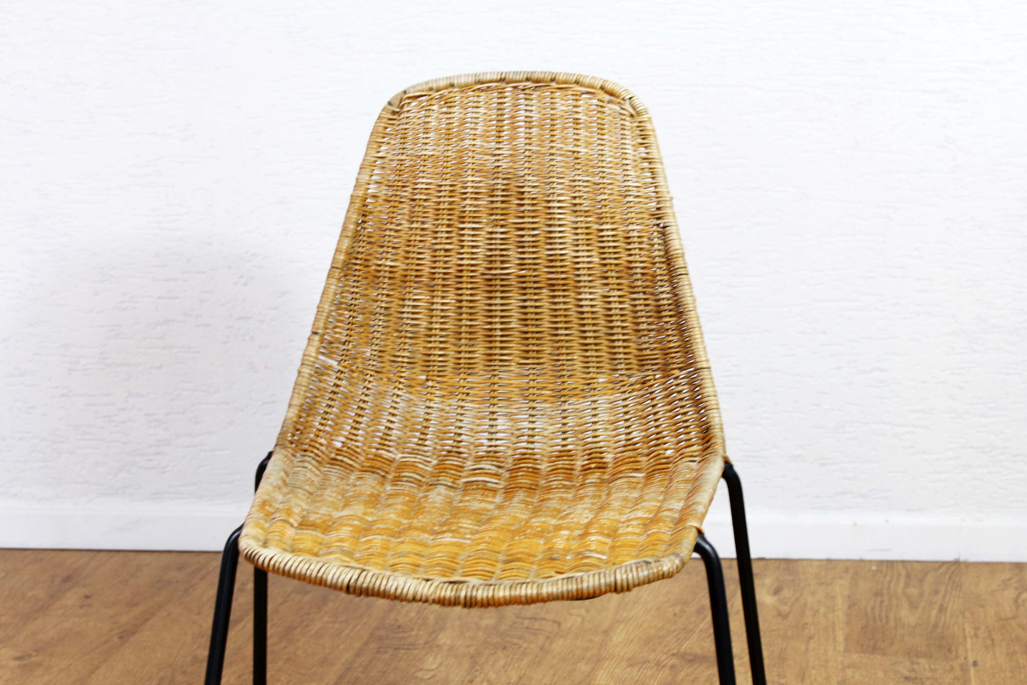Chaise "Basket" par Gian Franco Legler