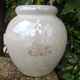 Pearly ball vase