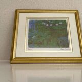 Painting "Water Lilies" copy of Claude Monet