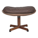 1970s, Danish design by Madsen & Schubell, adjustable footstool, original condition.