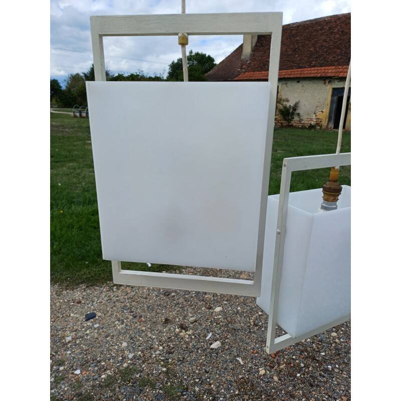 Pair of vintage pendant lights from the 70s