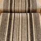 Suite of 4 chairs self beech brass and wool 1960