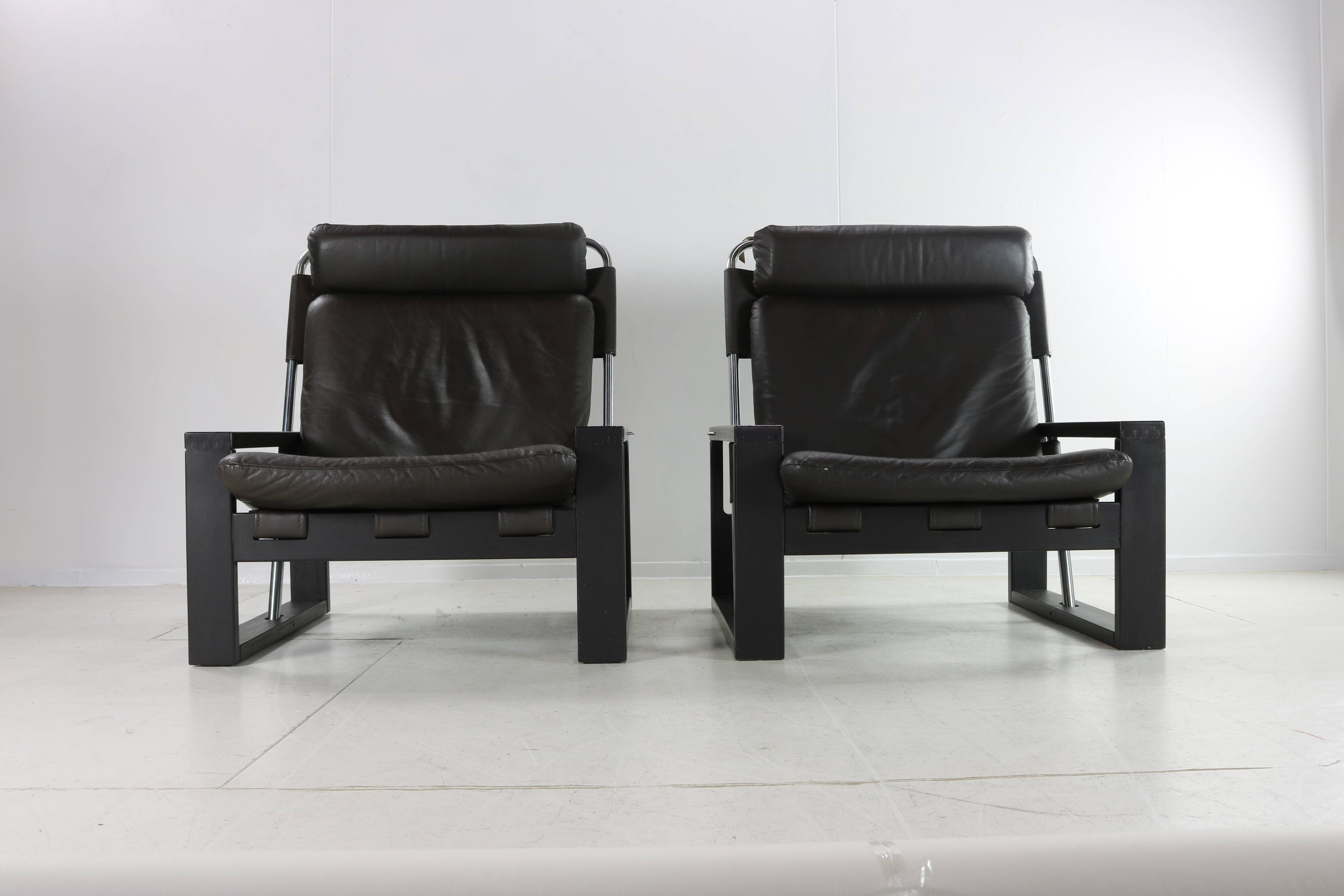 Ensemble de deux chaises longues de Sonja Wasseur