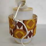 Pair of vintage 1970s chandeliers/pendant lights