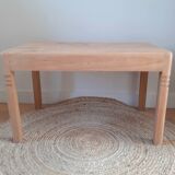 Table basse en bois vintage