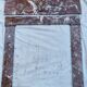 19th century red marble fireplace