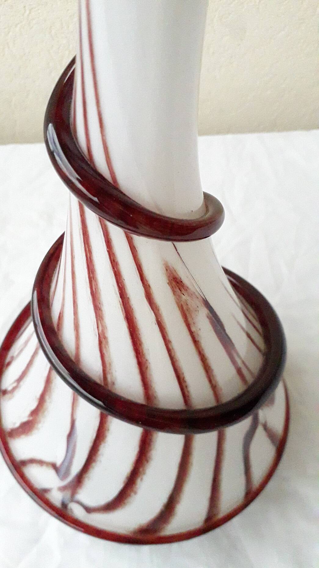 Blown glass vase Diverchy