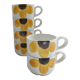 6 vintage cups 1970s