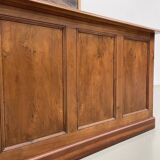 1950s walnut counter or desk