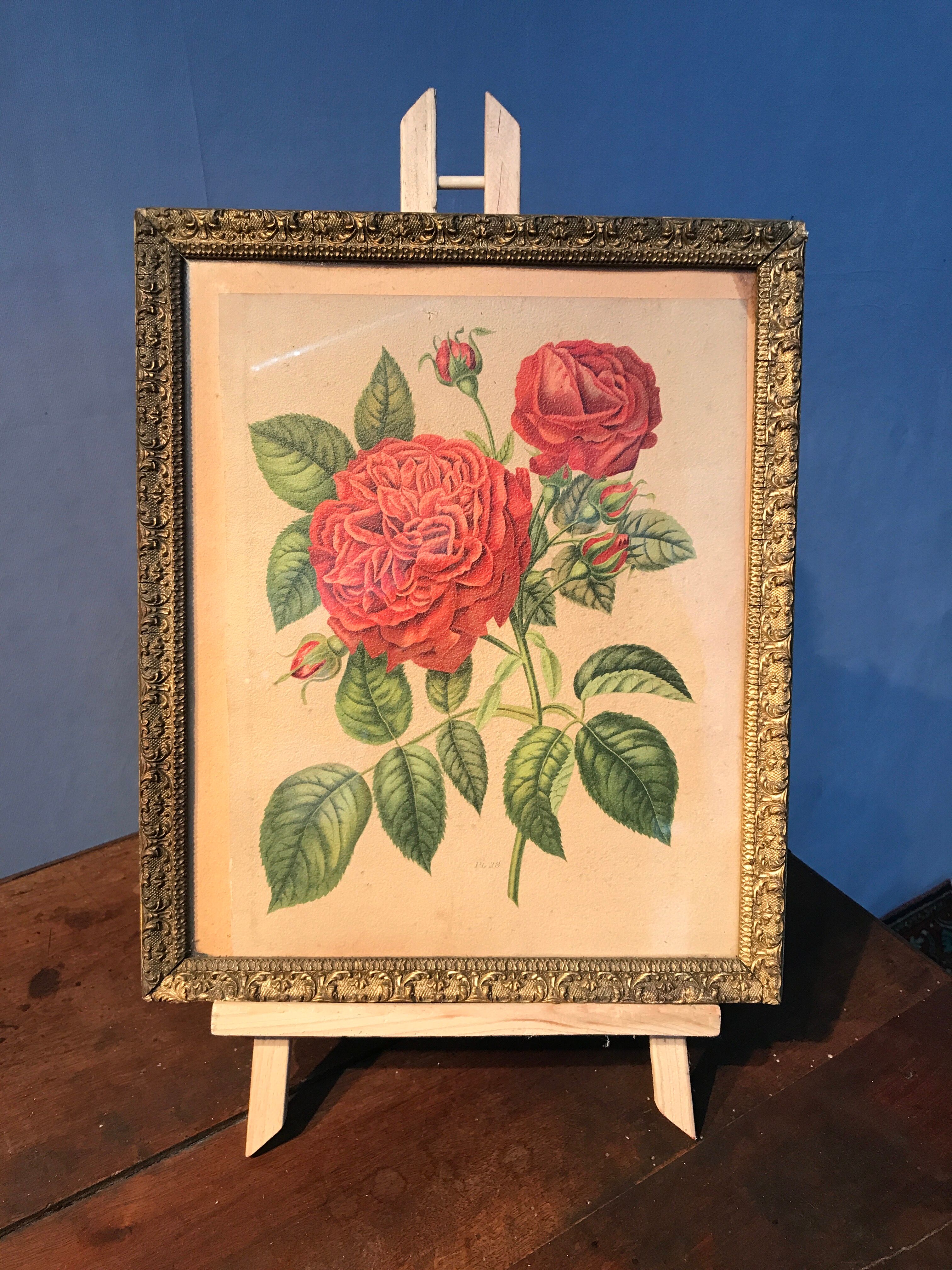 Floral lithography
