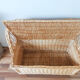 Antique rattan toy chest, wicker, bench