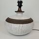 Large enamelled ceramic lamp 1970s