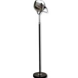 Raak globe floor lamp in aluminum, 1960s