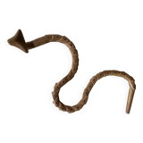 Articulated wooden snake