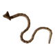 Serpent articulé en bois