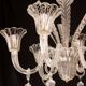 Extraordinary Art Decò Barovier e Toso Chandelier, Murano “Bubble” Glass, 1940s