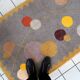 Tapis Contemporain ORA Hooked en Laine (91cm x 145cm), Édition Unique