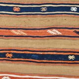 5x8 Beige & Blue Antique Decor, Ruuged Rug, 145x230Cm