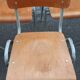 Set of 12 vintage industrial chairs