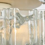 Glass tube chandelier from Murano by Doria, Germany, 1960s.