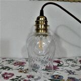 Vintage 50s Walkman - Fluted Glass Globe