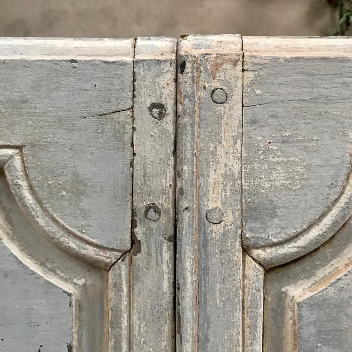 18th painted woodwork doors