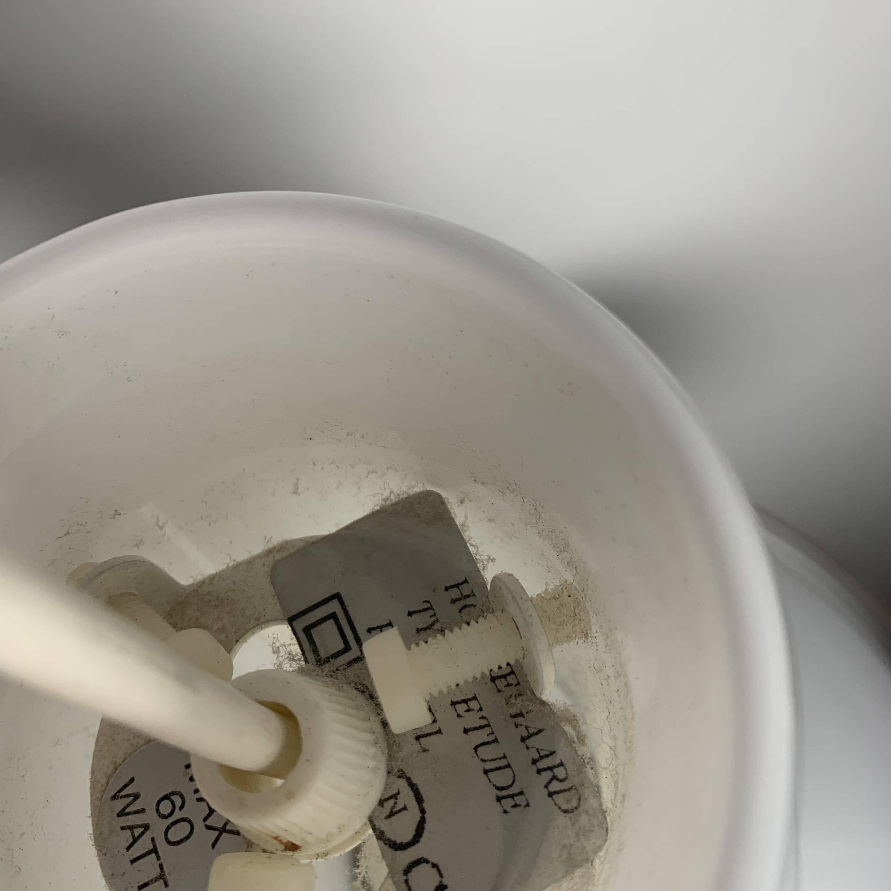 Duo suspension par Michael Bang pour Holmegaard, 1970