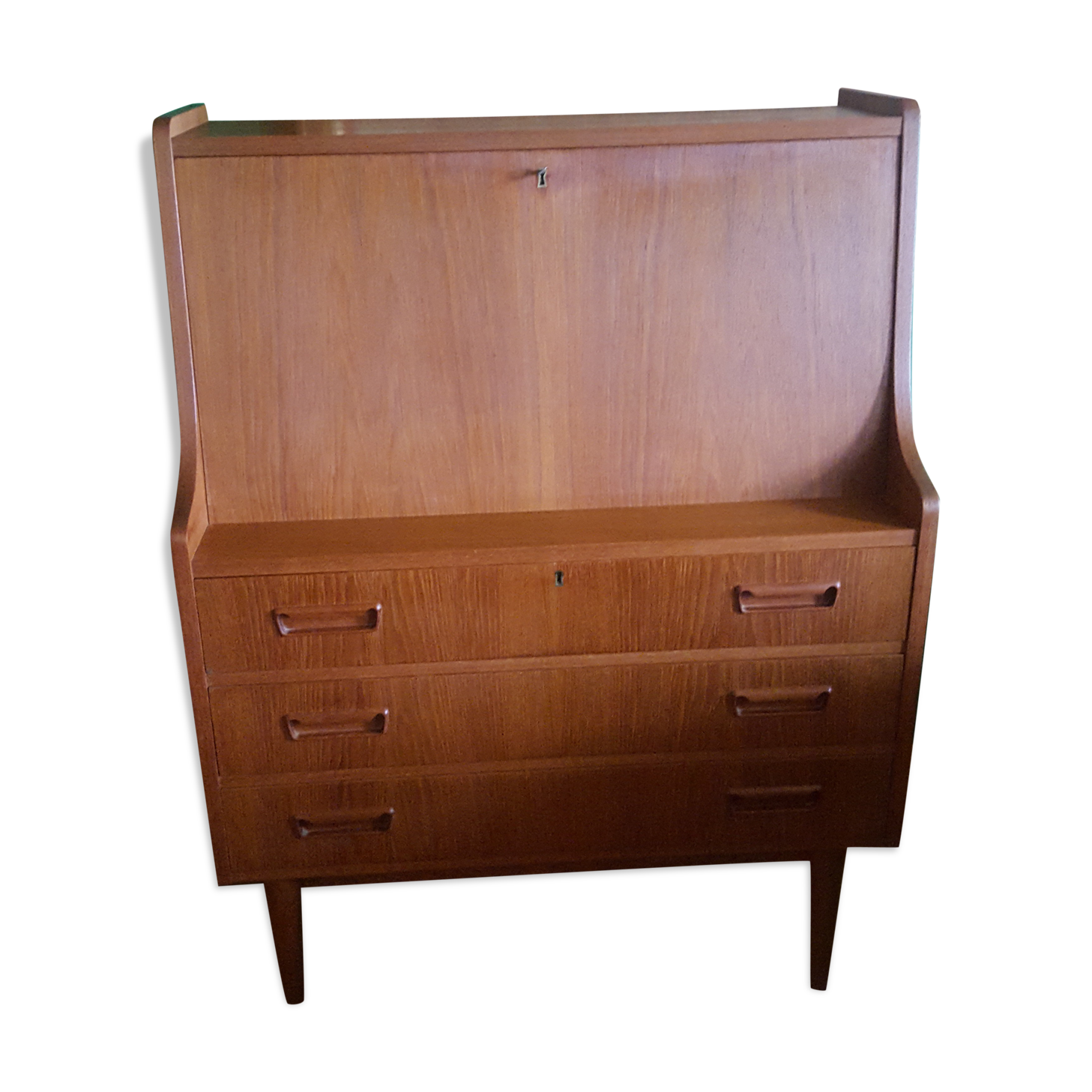 Secretary Gunnard Nielsen Tibergaard in teck