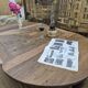 Very old farmhouse table