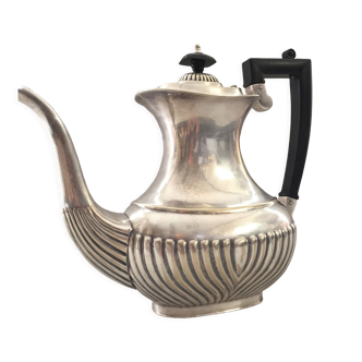 Cafetière théière cuivre argenté made in England Folgate 1930