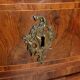 Antique baroque walnut commode, Italy, 18th century